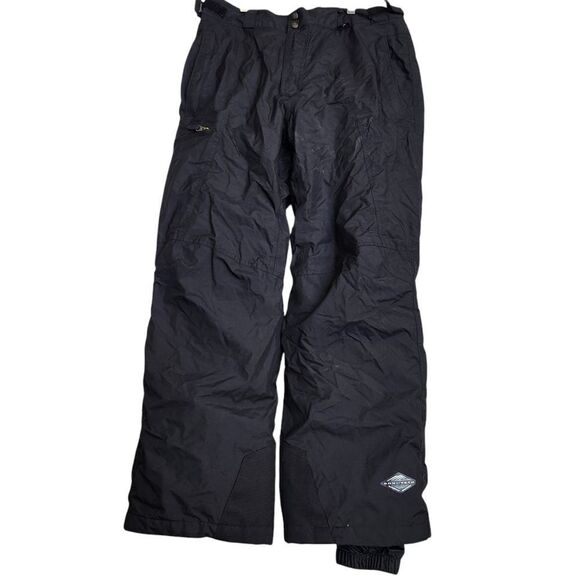 Columbia Sportswear men's black adjustable waist‎ snow ski pants Sz Medium - Picture 8 of 12